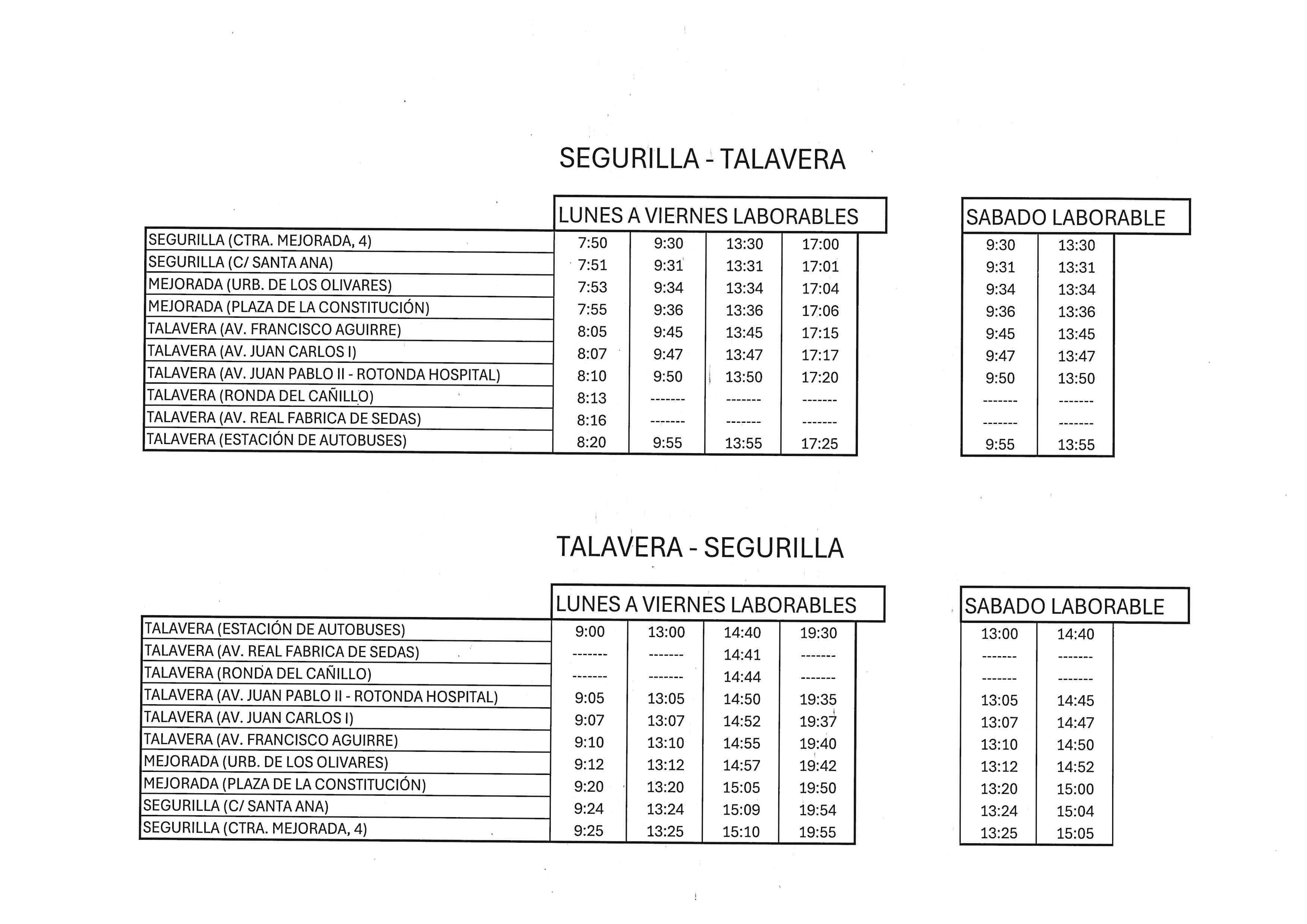 ASTRA TALAVERA - SEGURILLA